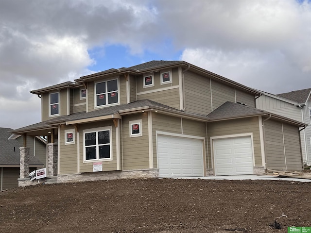 8701 N 177th St, Bennington, NE 68007 - view of front facade featuring dirt driveway
