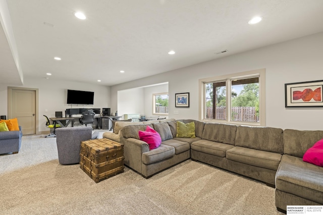 view of living room