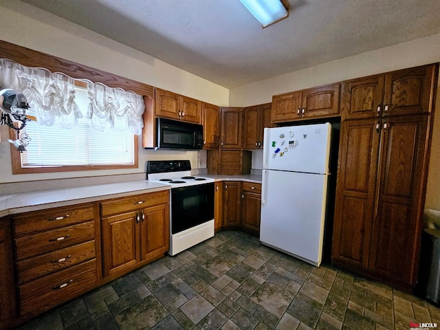 kitchen with white appliances