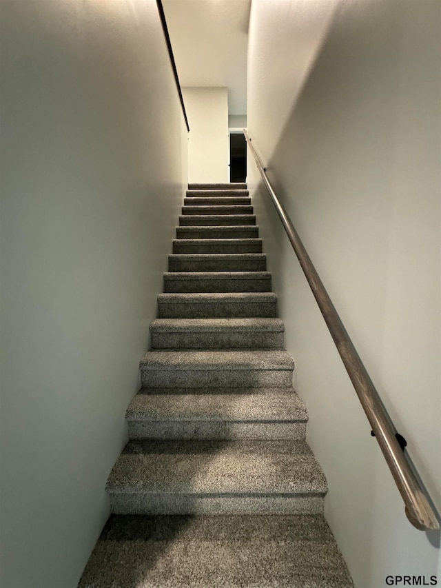 view of staircase
