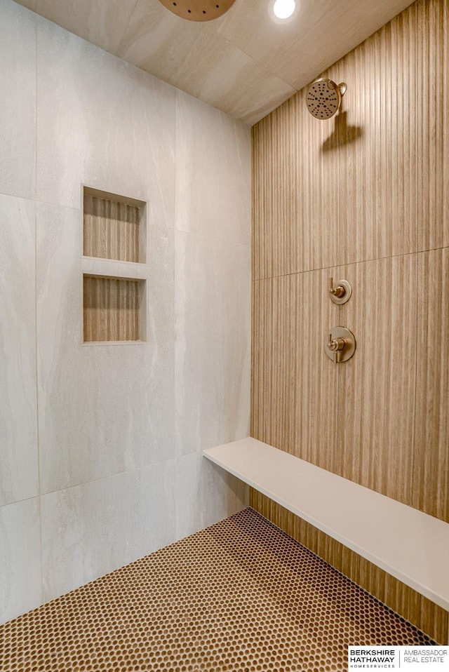view of sauna / steam room