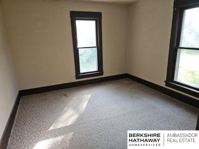 carpeted spare room with a wealth of natural light