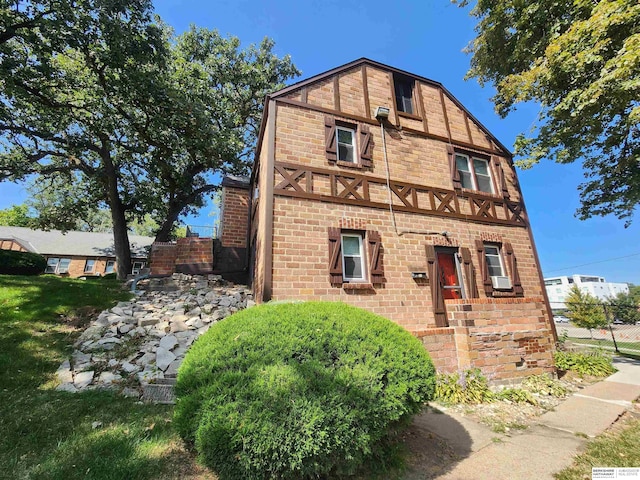 view of english style home