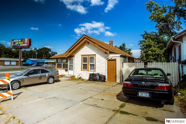 view of side of home