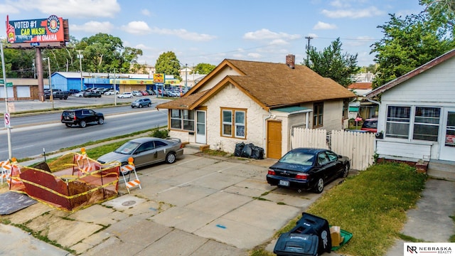 view of front of house