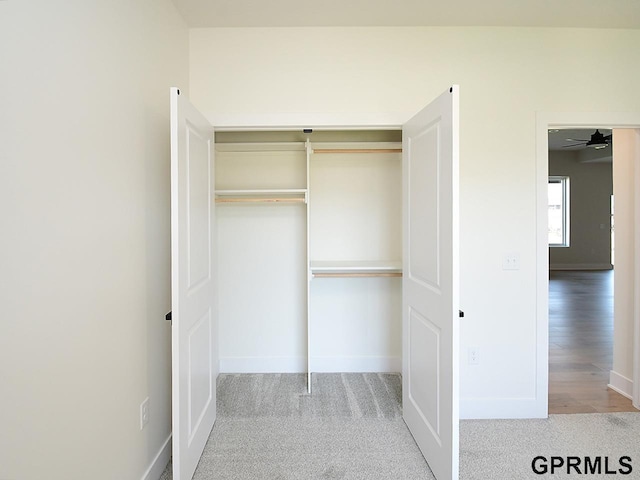 view of closet