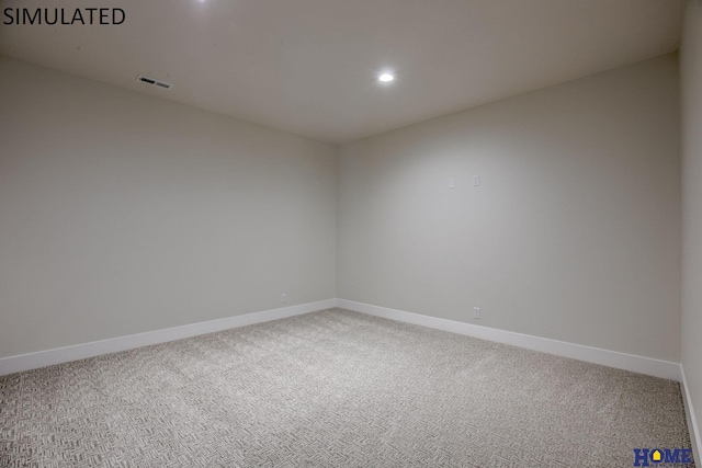 empty room with carpet