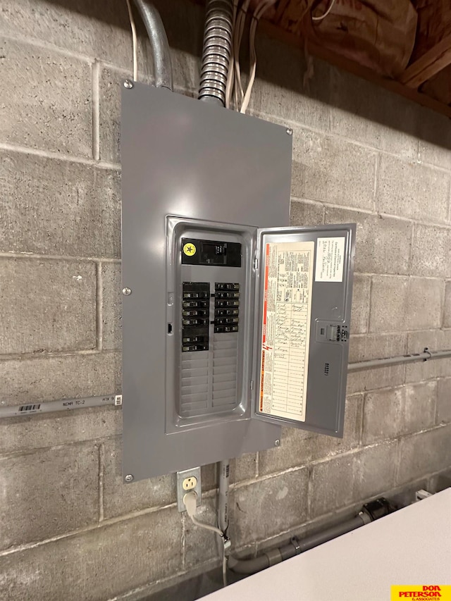 utilities featuring electric panel