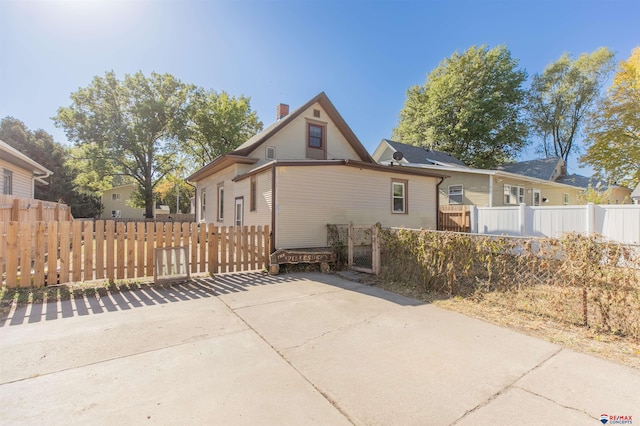 exterior space with a wooden deck