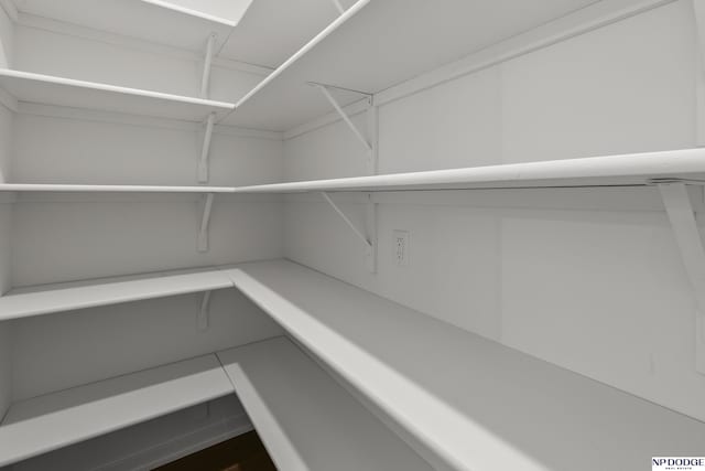 view of pantry