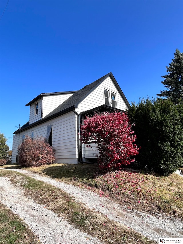 view of property exterior