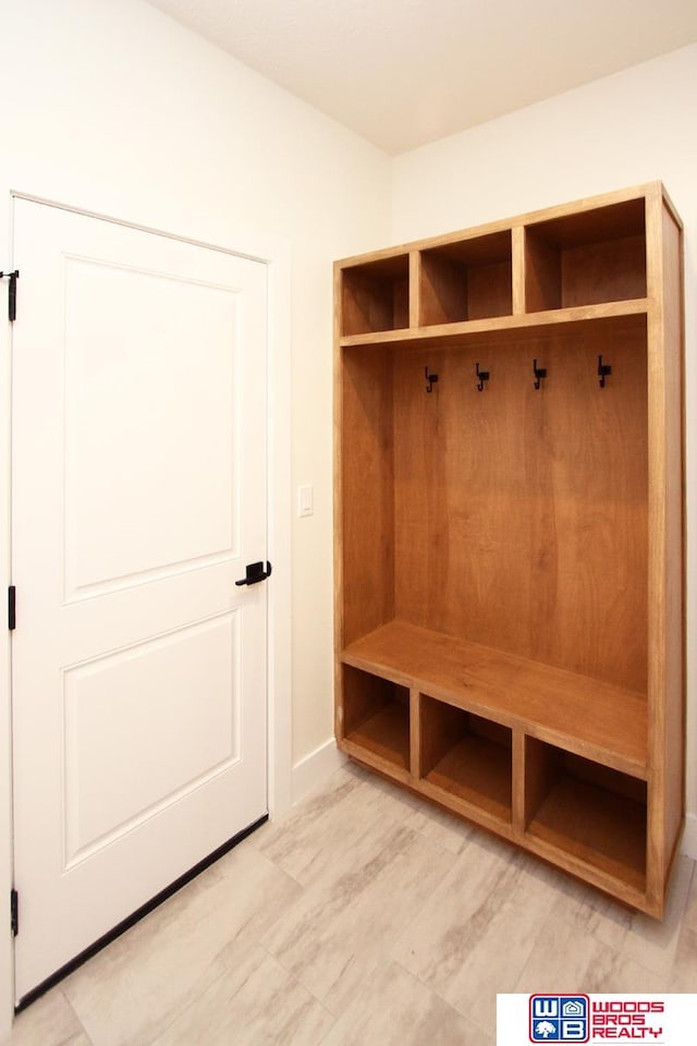 view of mudroom