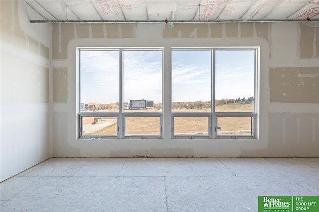 empty room with plenty of natural light