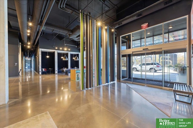 view of building lobby