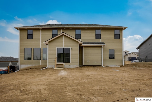 view of rear view of house