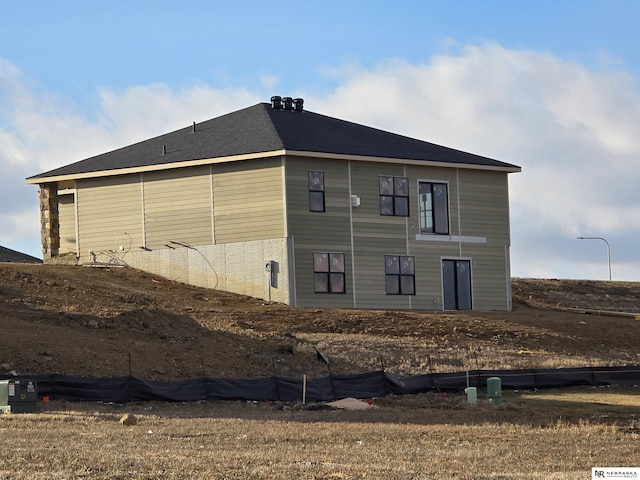 view of side of home