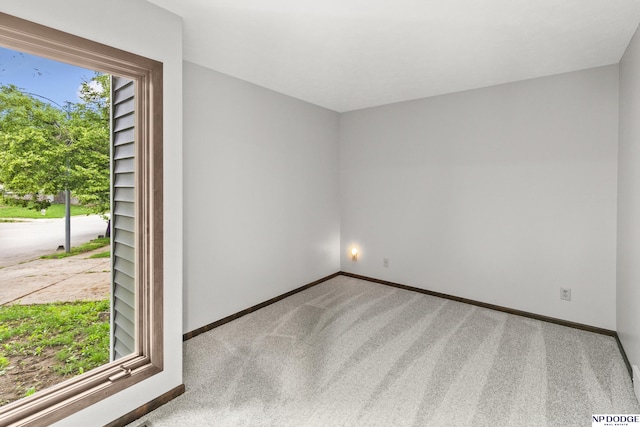 2729 N 129th Cir, Omaha, NE 68164 - carpeted spare room featuring baseboards