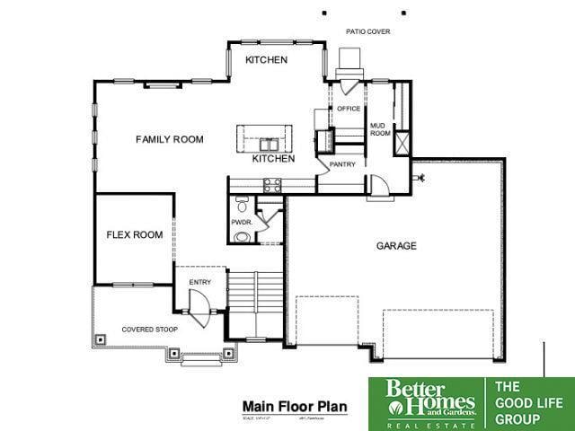 11018 N 161st St, Bennington, NE 68007 - floor plan / room layout