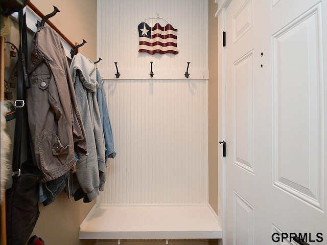 view of mudroom