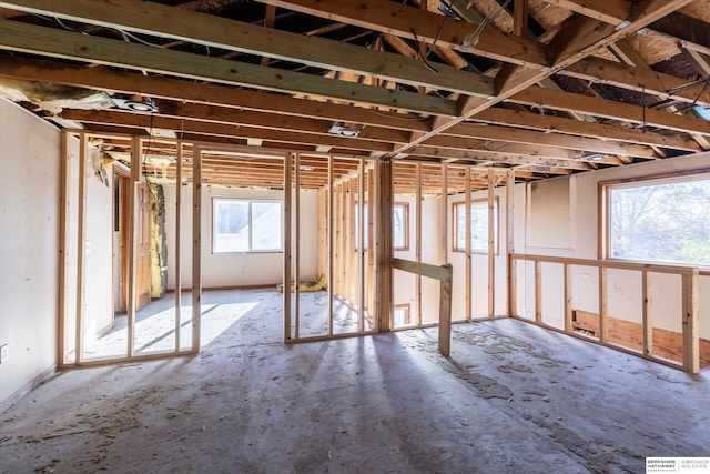 miscellaneous room with plenty of natural light