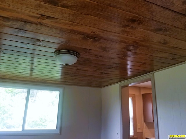 room details with wooden ceiling