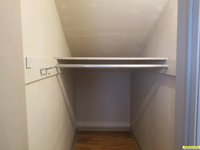 view of closet