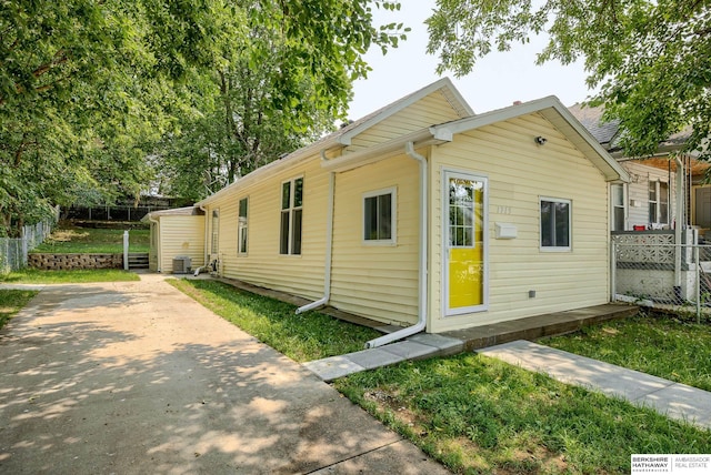 view of front of house