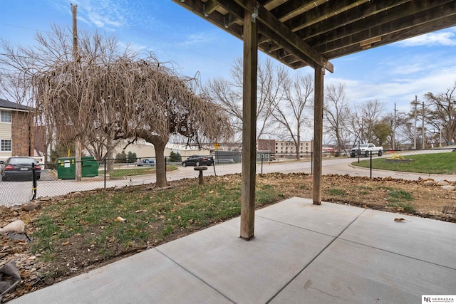 view of patio