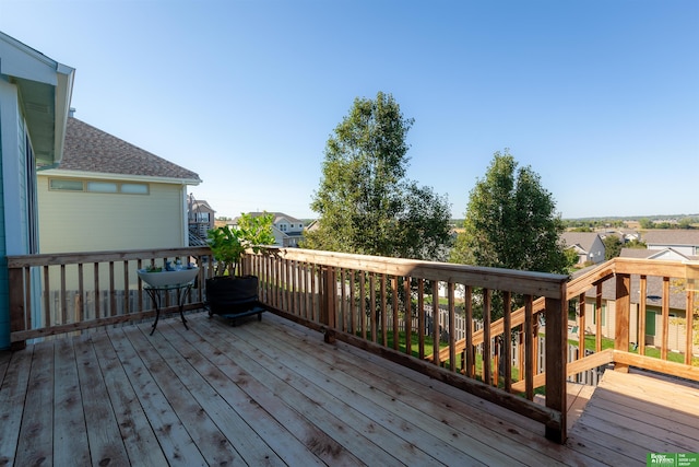 view of deck