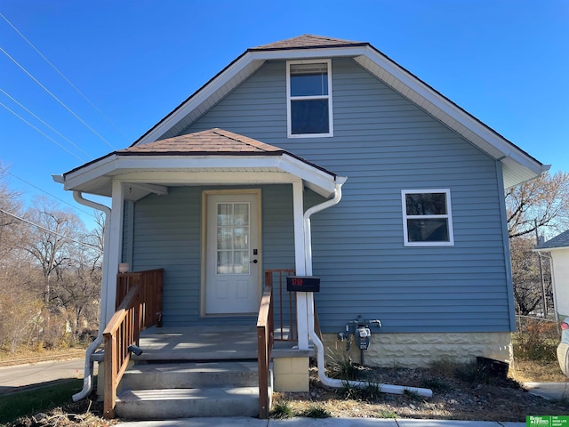 view of front of house