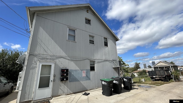 view of rear view of house