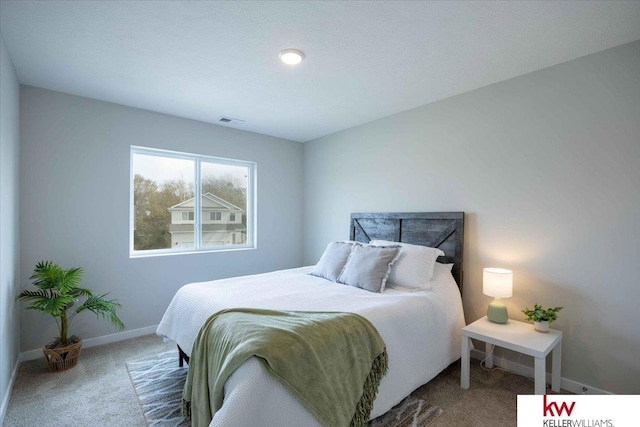 bedroom featuring carpet floors