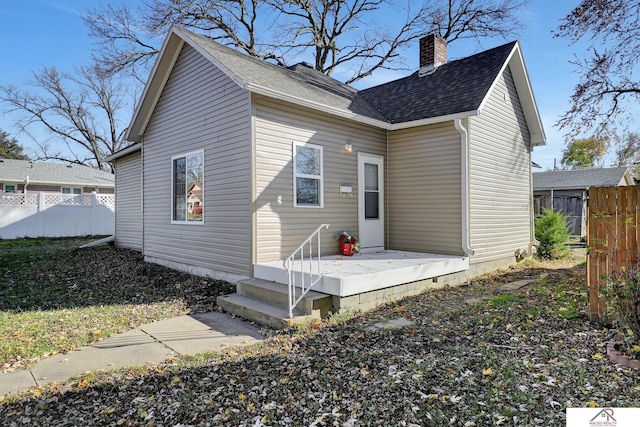 view of back of house