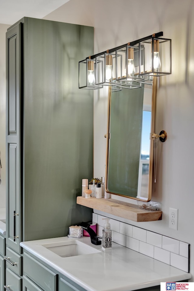 bathroom featuring sink