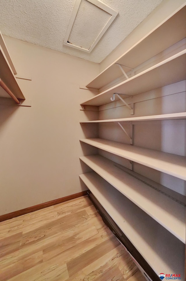 interior space featuring light wood-type flooring