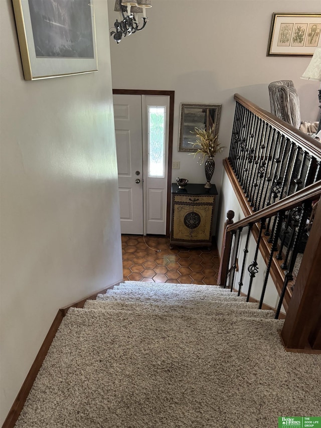 view of entrance foyer