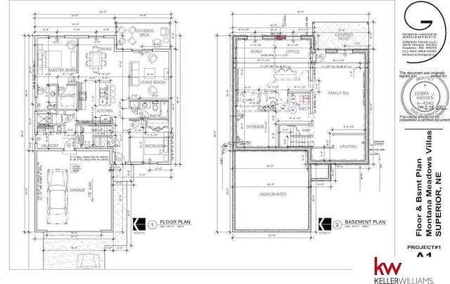 1450 Montana St, Superior, NE 68978 - home floor plan