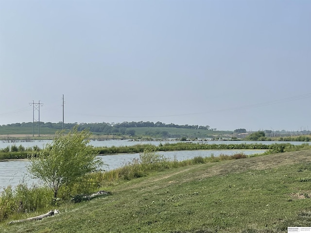 view of water feature