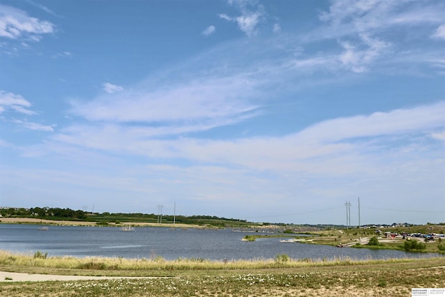 property view of water