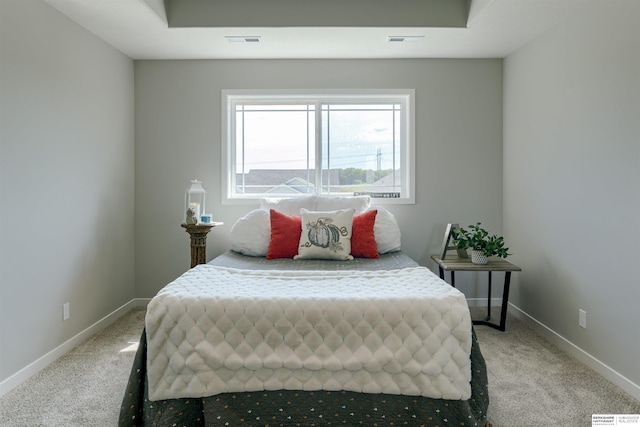 bedroom with carpet flooring