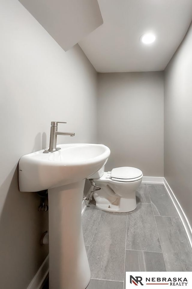 bathroom with toilet