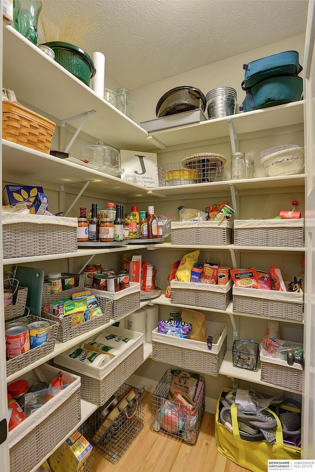 view of pantry