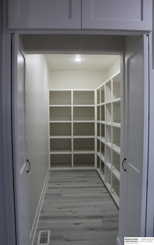 view of pantry