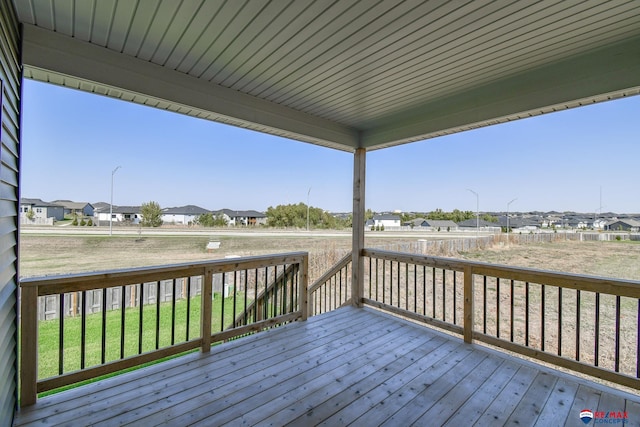 view of deck