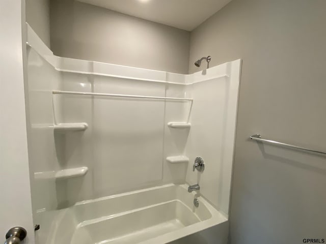 bathroom featuring bathing tub / shower combination