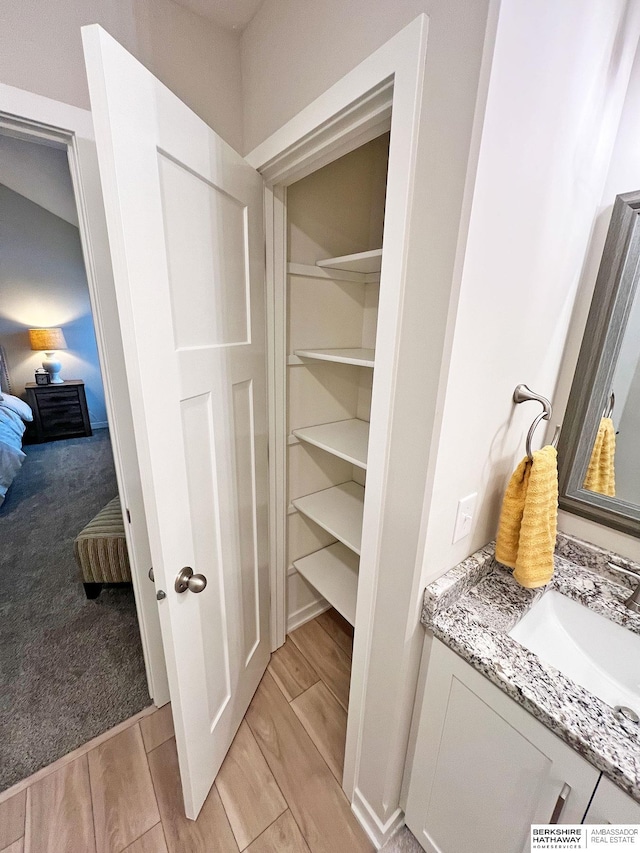 pantry with sink