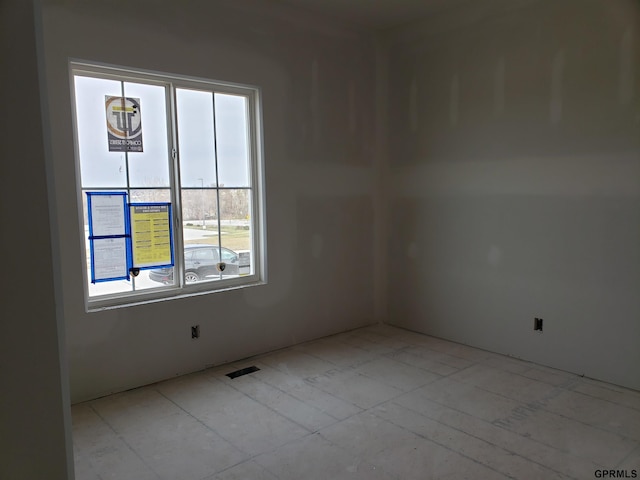 view of unfurnished room