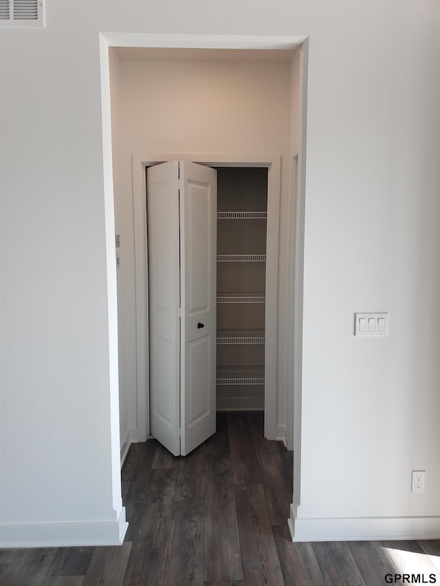 view of closet