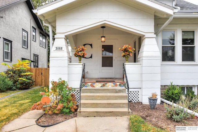 view of property entrance