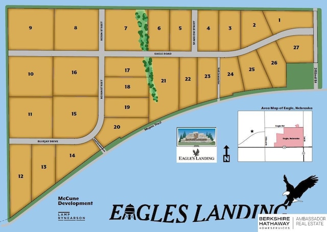 LOT27 Eagles Lndg, Eagle NE, 68347 land for sale